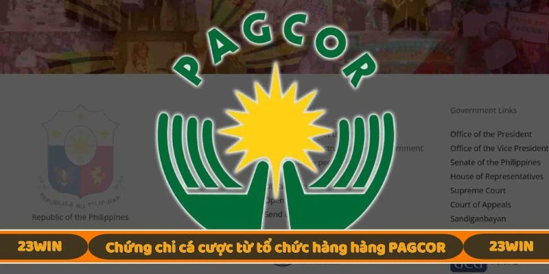 Chứng chỉ cá cược từ tổ chức hàng hàng PAGCOR