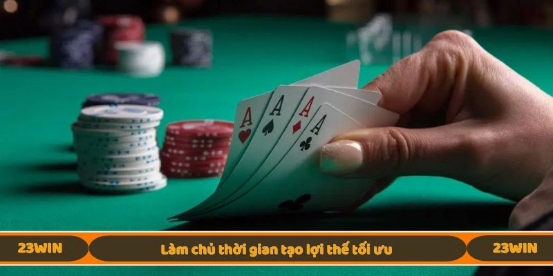 Làm chủ thời gian tạo lợi thế tối ưu