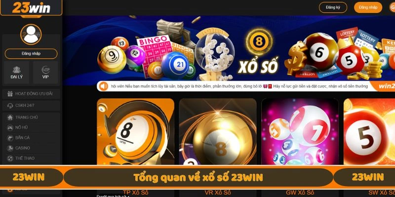 Tổng quan về xổ số 23WIN